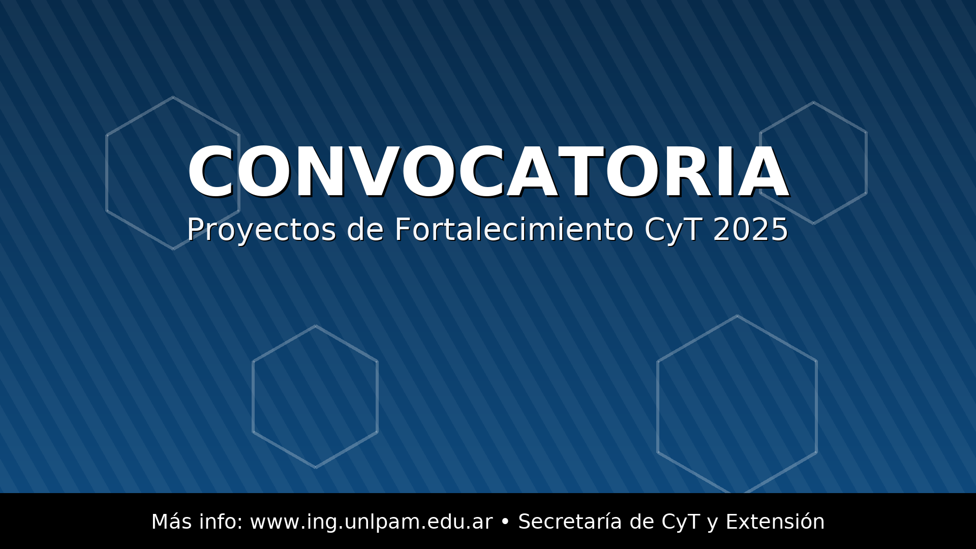 Convocatoria Proyectos Fortalecimiento CyT 2025